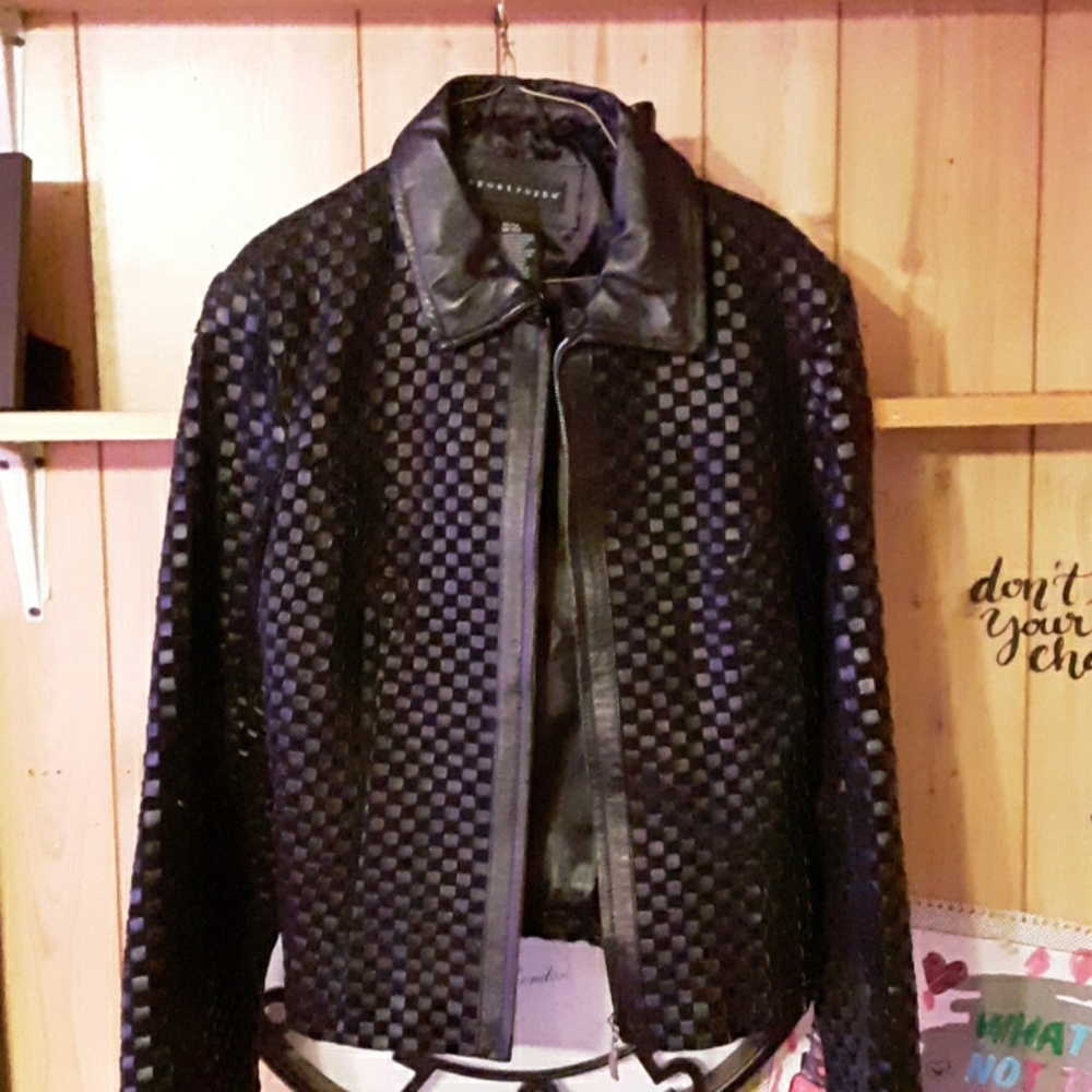 Leather jacket